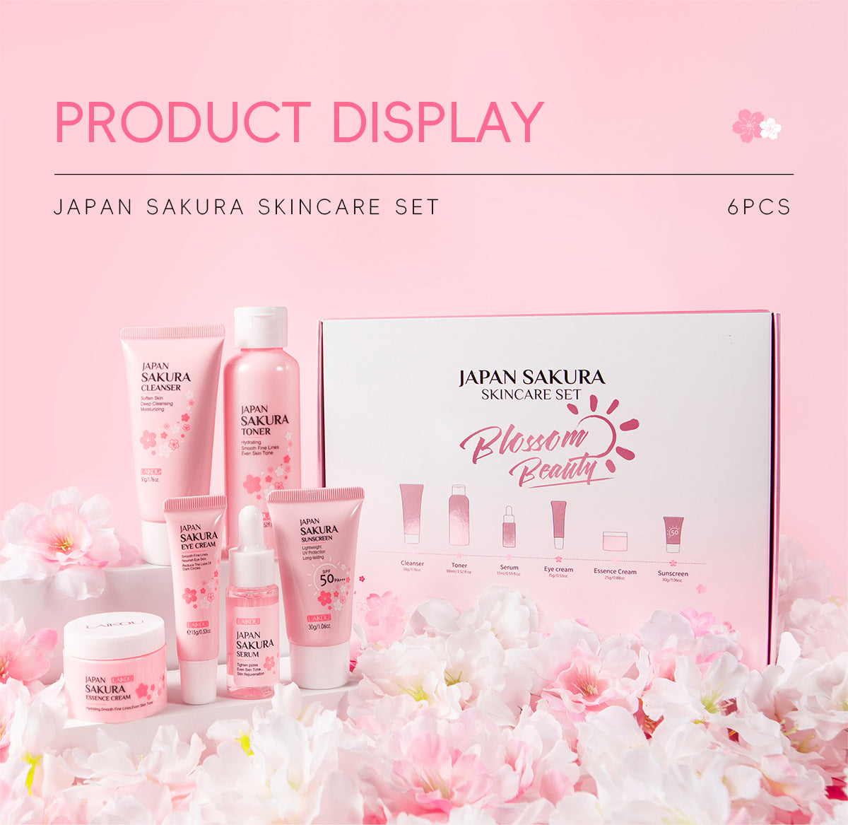 Japan Sakura Skincare Set